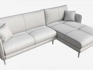 Chaise Small Ercol Aosta 3D Model