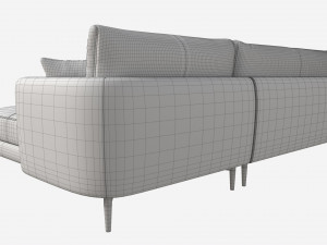 Chaise Small Ercol Aosta 3D 모델