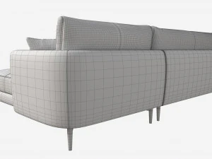 Chaise Small Ercol Aosta 3D Model