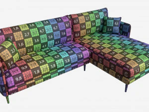 Chaise Small Ercol Aosta 3D Model