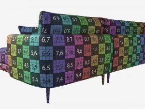 Chaise Small Ercol Aosta 3D Model