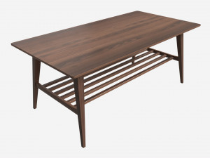 Coffee Table Ercol Lugo Modelo 3D