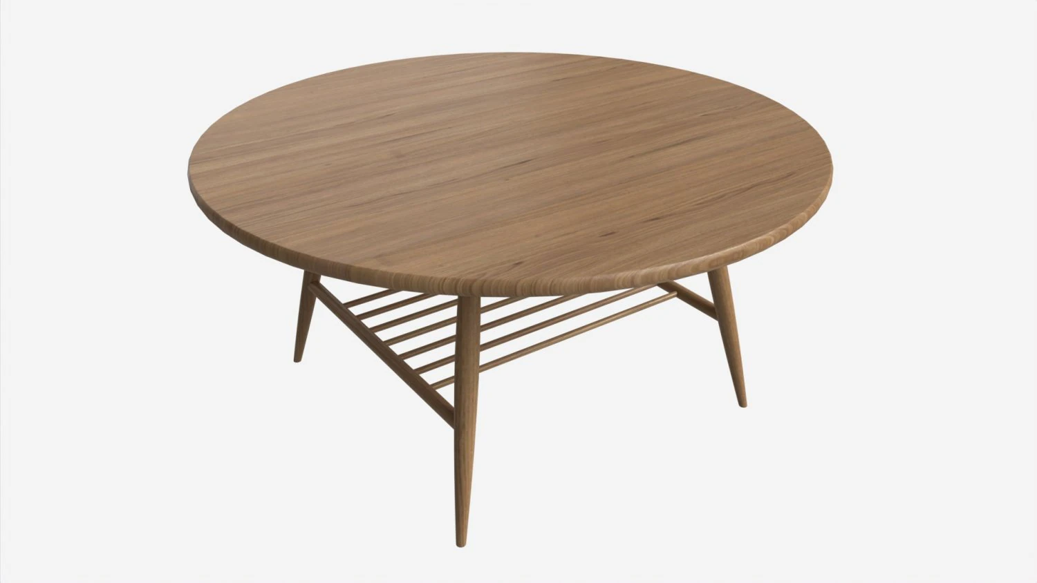 Coffee Table Ercol Shalstone John Lewis 3D Model .c4d .max .obj .3ds .fbx .stl .blend 