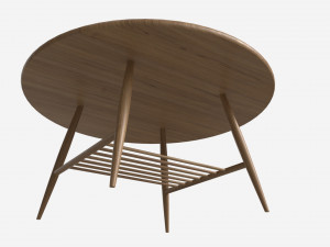 Coffee Table Ercol Shalstone John Lewis Modelo 3D