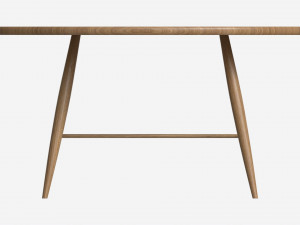 Coffee Table Ercol Shalstone John Lewis Modelo 3D