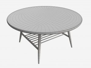 Coffee Table Ercol Shalstone John Lewis Modelo 3D