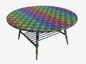 Coffee Table Ercol Shalstone John Lewis 3D Model