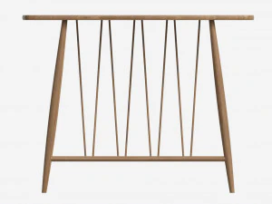 Console Table Ercol Shalstone John Lewis 3D Model
