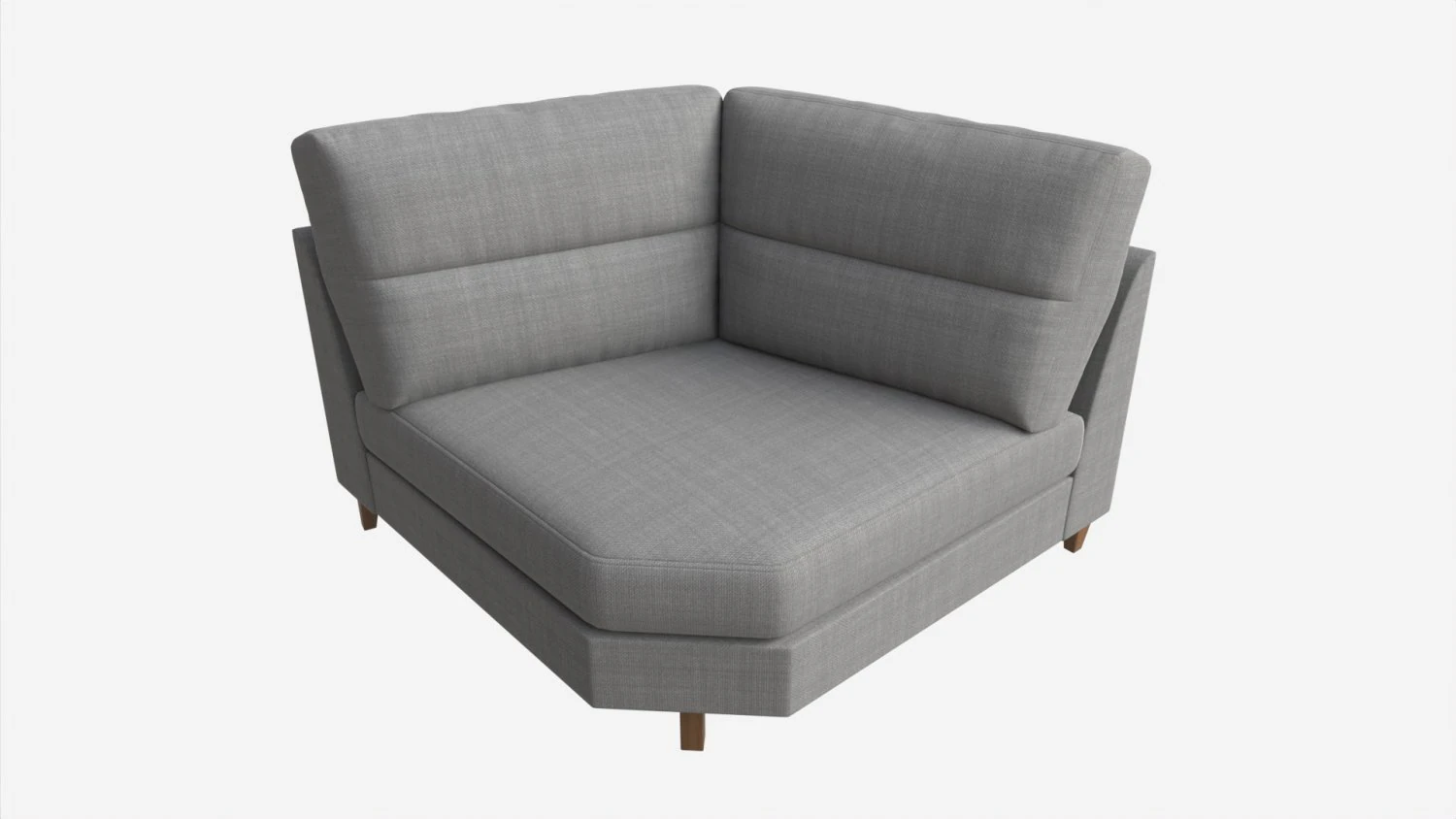 Curved Corner Unit Ercol Trieste 3D Model .c4d .max .obj .3ds .fbx .stl .blend