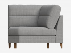Curved Corner Unit Ercol Trieste Modelo 3D