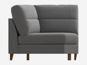 Curved Corner Unit Ercol Trieste Modelo 3D