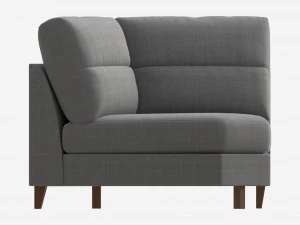 Curved Corner Unit Ercol Trieste 3D Model