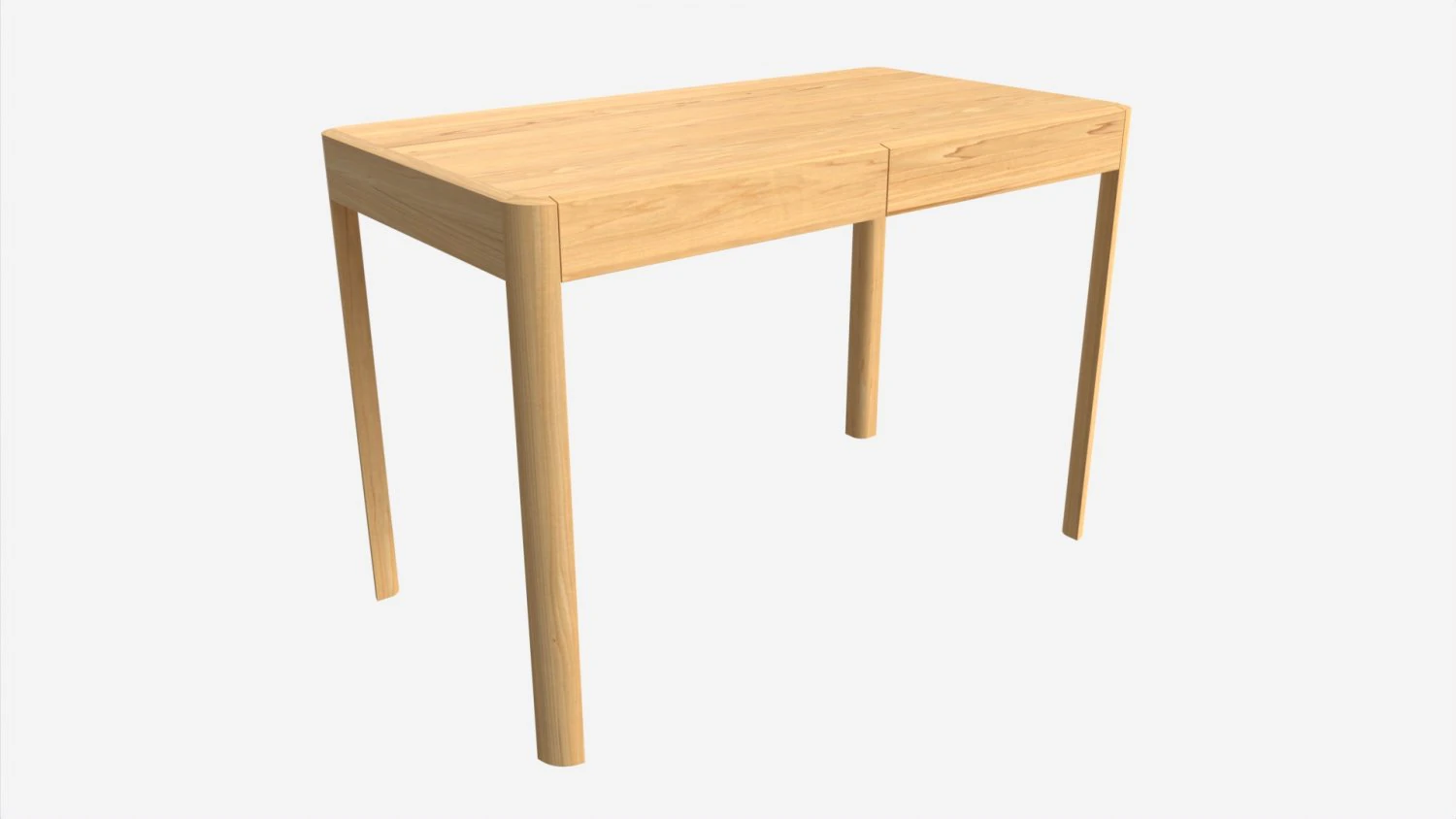 Desk Ercol Mia 3D Model .c4d .max .obj .3ds .fbx .stl .blend 