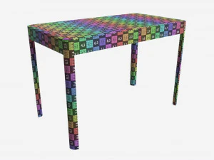 Desk Ercol Mia 3D Model