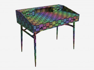 Desk Ercol Shalstone John Lewis 3D Model