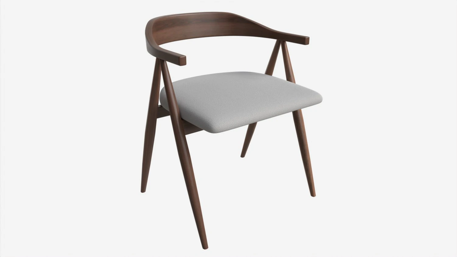 Dining Armchair Ercol Lugo 3D Model .c4d .max .obj .3ds .fbx .stl .blend 