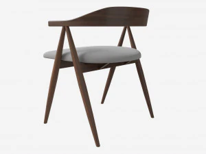 Dining Armchair Ercol Lugo 3D Model