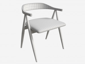 Dining Armchair Ercol Lugo Modelo 3D