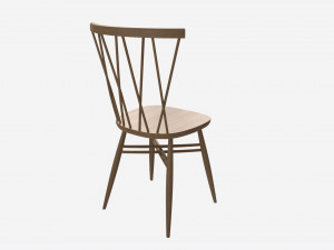 Dining Chair Ercol Shalstone John Lewis 3D 모델