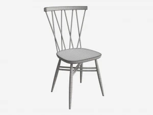 Dining Chair Ercol Shalstone John Lewis 3D Model