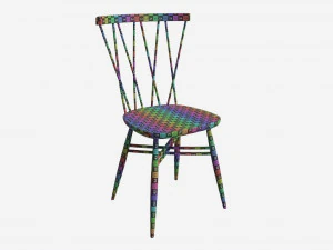 Dining Chair Ercol Shalstone John Lewis 3D Model