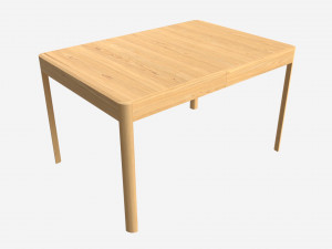 Dining Table Compact Ercol Mia 3D Model
