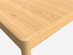 Dining Table Compact Ercol Mia Modèle 3D