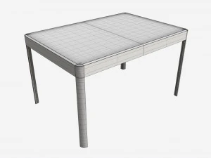 Dining Table Compact Ercol Mia 3D Model