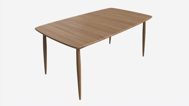 Dining Table Extending Ercol Shalstone John Lewis Model 3D .c4d .max .obj .3ds .fbx .stl .blend 