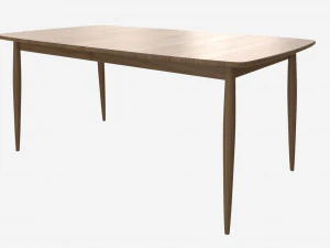Dining Table Extending Ercol Shalstone John Lewis 3D Model