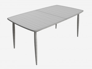 Dining Table Extending Ercol Shalstone John Lewis Model 3D