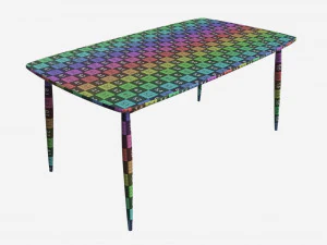 Dining Table Extending Ercol Shalstone John Lewis 3D Model