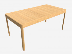 Dining Table Medium Ercol Mia 3D Model