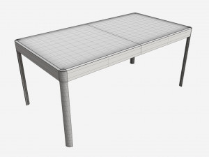 Dining Table Medium Ercol Mia Modèle 3D