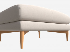 Footstool Ercol Aosta Modèle 3D