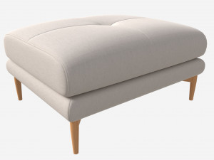 Footstool Ercol Aosta Modèle 3D