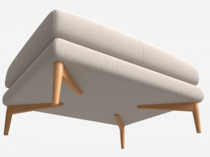 Footstool Ercol Aosta Modèle 3D