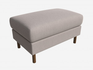 Footstool Ercol Avanti 3D Model