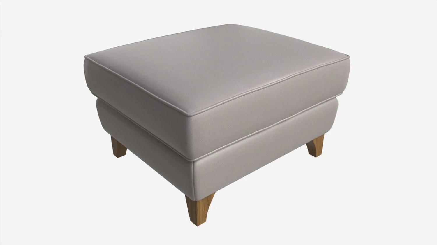 Footstool Ercol Enna 3D Model .c4d .max .obj .3ds .fbx .stl .blend 