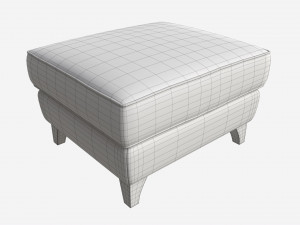 Footstool Ercol Enna 3D मॉडल