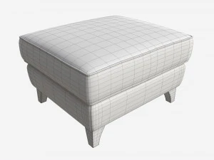 Footstool Ercol Enna 3D Model