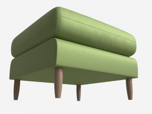 Footstool Ercol Loreta Modèle 3D