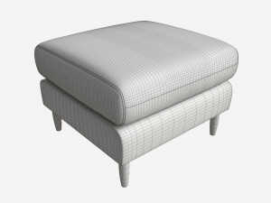 Footstool Ercol Loreta Modèle 3D