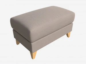 Repose-pieds Ercol Novara Modèle 3D