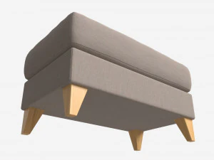 Footstool Ercol Novara 3D Model