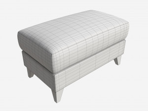 Footstool Ercol Novara Modello 3D
