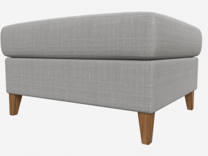 Footstool Storage Ercol Trieste Modèle 3D