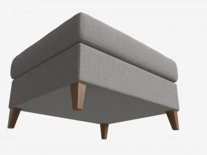 Footstool Storage Ercol Trieste 3D Model