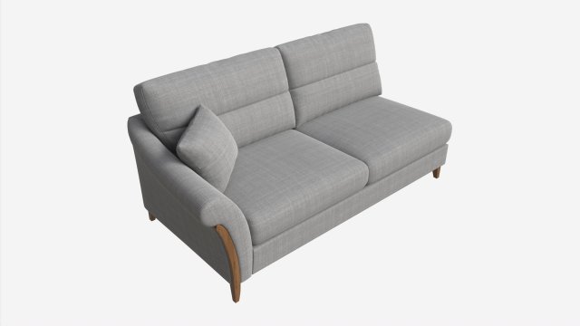 Large LHF Unit Ercol Trieste 3D Модель .c4d .max .obj .3ds .fbx .stl .blend 
