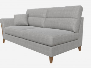 Large LHF Unit Ercol Trieste 3D Модель
